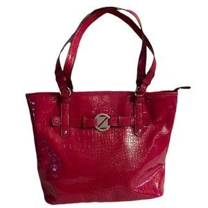 Nine & Co Red Bucket Tote